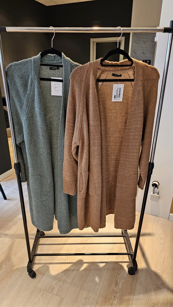 Bewitched-Boutiqeu Lang gebreid vest